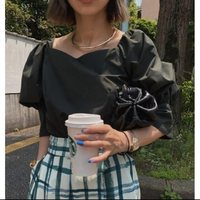 Ameri VINTAGE(アメリヴィンテージ)のAmeri vintage 2WAY CLOUD SLEEVE TOP レディースのトップス(カットソー(長袖/七分))の商品写真