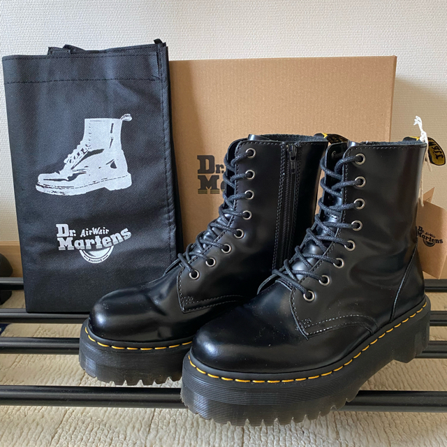 ブーツ7/22更新 Dr.Martens 8ホール JADON 25.0cm 厚底