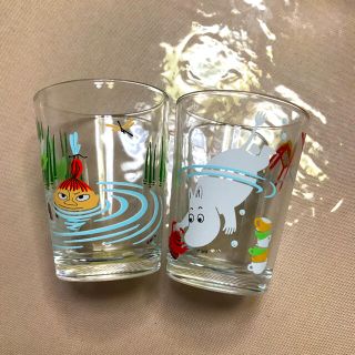 イッタラ(iittala)のイッタラ　アラビア　ムーミン　グラス　タンブラー2個セット(キャラクターグッズ)