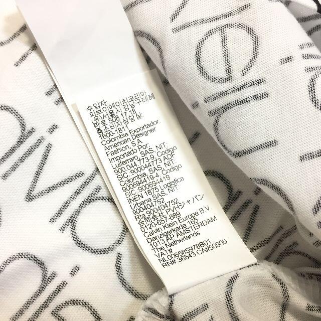 Calvin Klein(カルバンクライン)の定価6380円 新品 CALVIN KLEIN カルバンクライン 総柄 Ｔシャツ メンズのトップス(Tシャツ/カットソー(半袖/袖なし))の商品写真