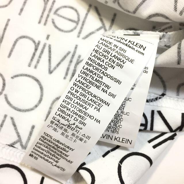 Calvin Klein(カルバンクライン)の定価6380円 新品 CALVIN KLEIN カルバンクライン 総柄 Ｔシャツ メンズのトップス(Tシャツ/カットソー(半袖/袖なし))の商品写真