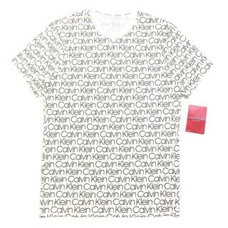 カルバンクライン(Calvin Klein)の定価6380円 新品 CALVIN KLEIN カルバンクライン 総柄 Ｔシャツ(Tシャツ/カットソー(半袖/袖なし))