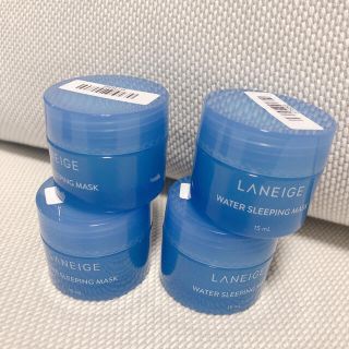 ラネージュ(LANEIGE)のLANEIGE ラネージュ ウォーター スリーピングマスク 15g 4個セット(パック/フェイスマスク)