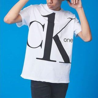 カルバンクライン(Calvin Klein)の定価9350円 新品 CALVIN KLEIN カルバンクライン ビッグ ロゴ(Tシャツ/カットソー(半袖/袖なし))