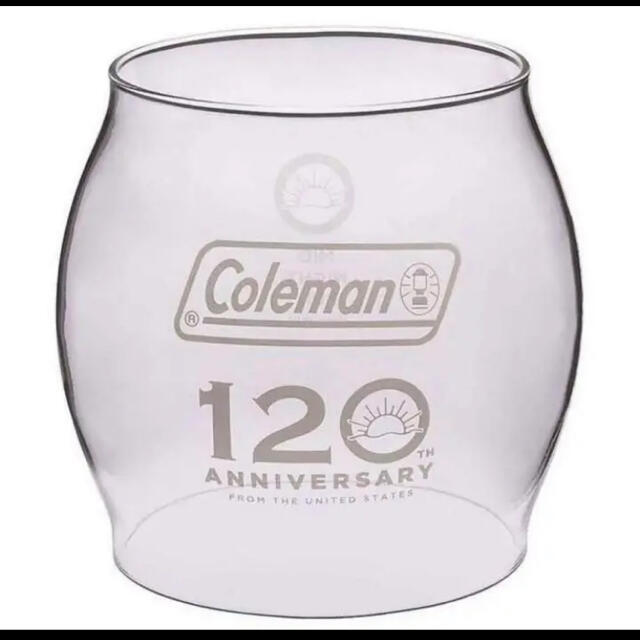 Coleman(コールマン)の１２０ｔｈ　アニバーサリー　シーズンズランタン２０２１用グローブ スポーツ/アウトドアのアウトドア(ライト/ランタン)の商品写真