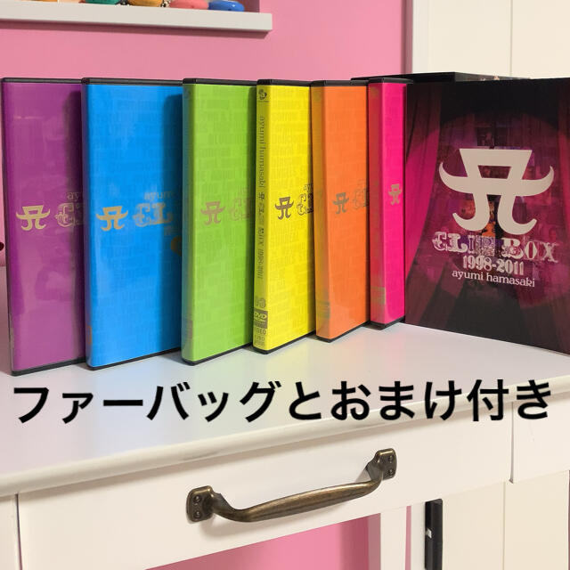 値下特典ファー付浜崎あゆみ/A CLIP BOX DVD6枚組 PV浦田直也ミュージック