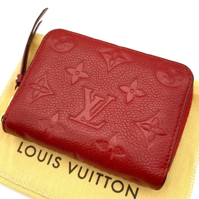 縦85×横11×マチ20色系統売り切り！鑑定済❤LOUIS VUITTON ヴィトン ジッピー コインパース