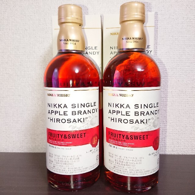 NIKKA  SINGLE  APPLE  BRANDY  HIROSAKI