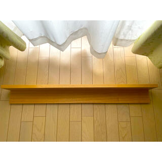 ムジルシリョウヒン(MUJI (無印良品))の無印良品　壁に付けられる家具・棚・幅８８ｃｍ・オーク材(棚/ラック/タンス)