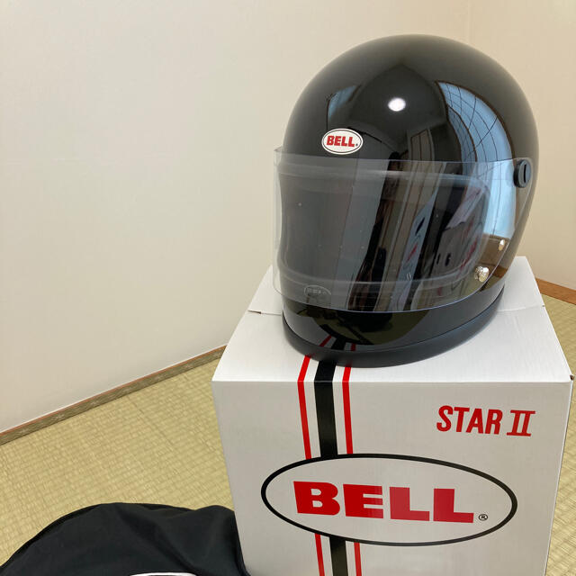 BELL STARⅡ復刻版 正規品　ブラックMサイズ 新品 スター2 STAR2バイク