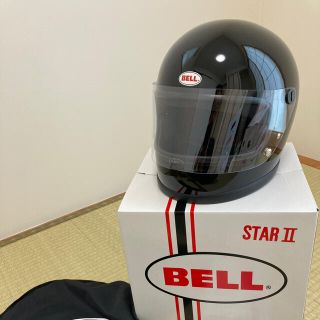 お買い物マラソン限定☆ BELL STARⅡ復刻版 ブラック Lサイズ スター2