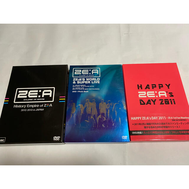 ZE:A WORLD&SUPER LIVE〈2枚組ZE:Aまとめ売り | cesavem.mx