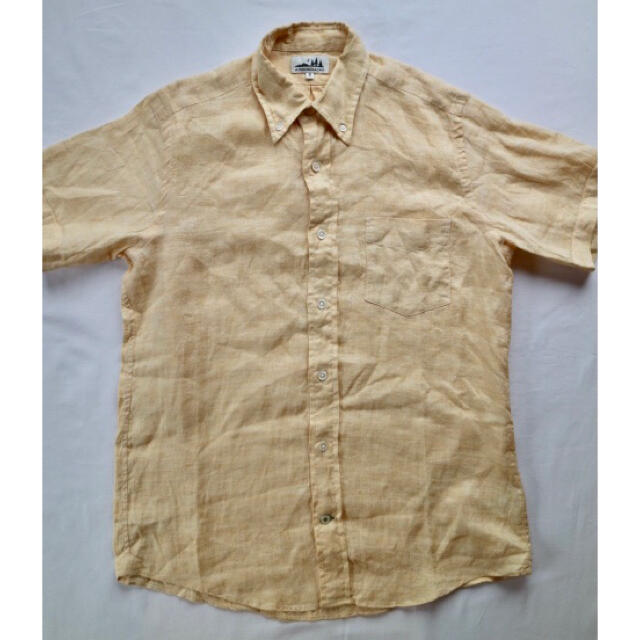 アディロンダック 半袖 シャツ リネン linen 麻 ヘンプ hemp  メンズのトップス(シャツ)の商品写真