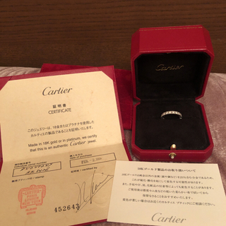 カルティエ(Cartier)の最終お値下げ❤️カルティエ❤️ラニエール❤️WGフルダイヤ#49(リング(指輪))