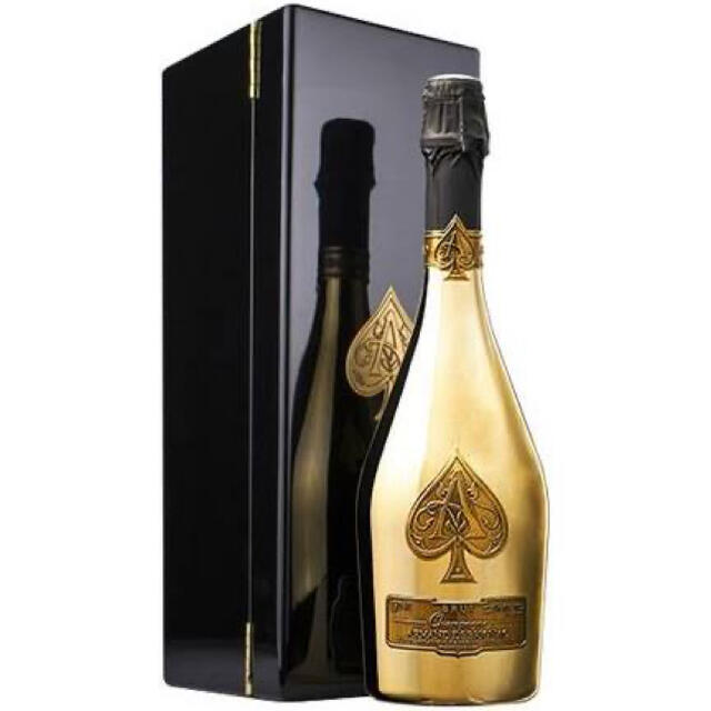 未開封★ARMAND DE BRIGNAC【アルマンドブリニャック】 ブリュット ゴールド 750ml 巾着付 箱なし