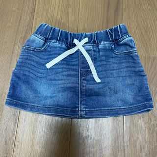 ギャップキッズ(GAP Kids)の試着のみ☺︎ gapデニムスカート　90サイズ(スカート)