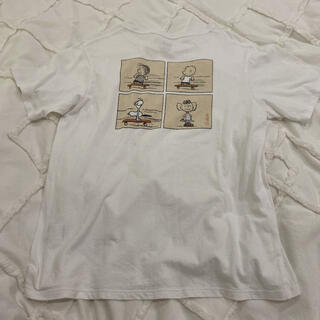 ピーナッツ(PEANUTS)の最終値下げ　PEANUTS バックデザインTシャツ(Tシャツ(半袖/袖なし))