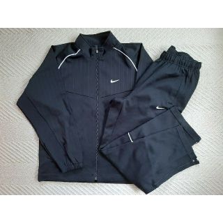 ナイキ(NIKE)のUSED ☆ NIKE ナイキ ジャージセットアップ 日本製 ブラックxホワイト(ジャージ)