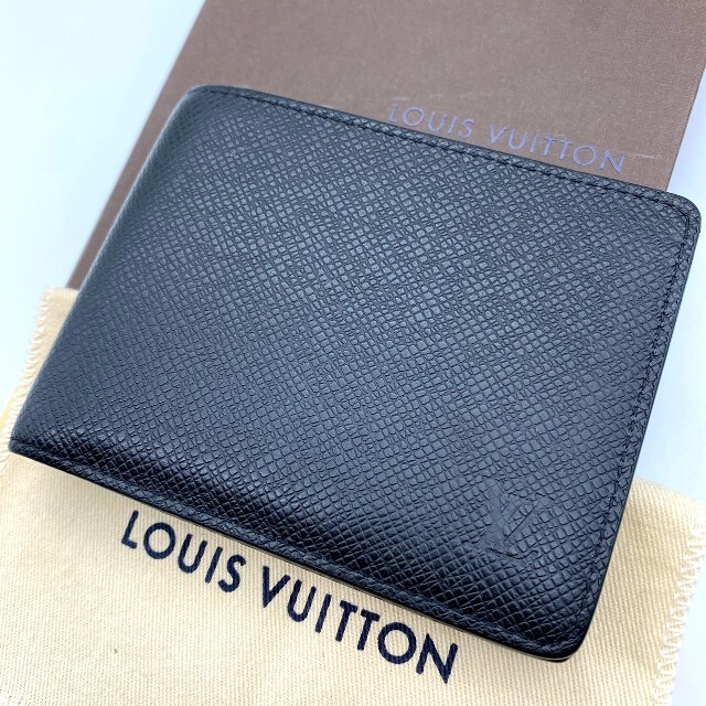 売り切り!美品✨鑑定済❤LOUIS VUITTON ヴィトン タイガ 折り財布