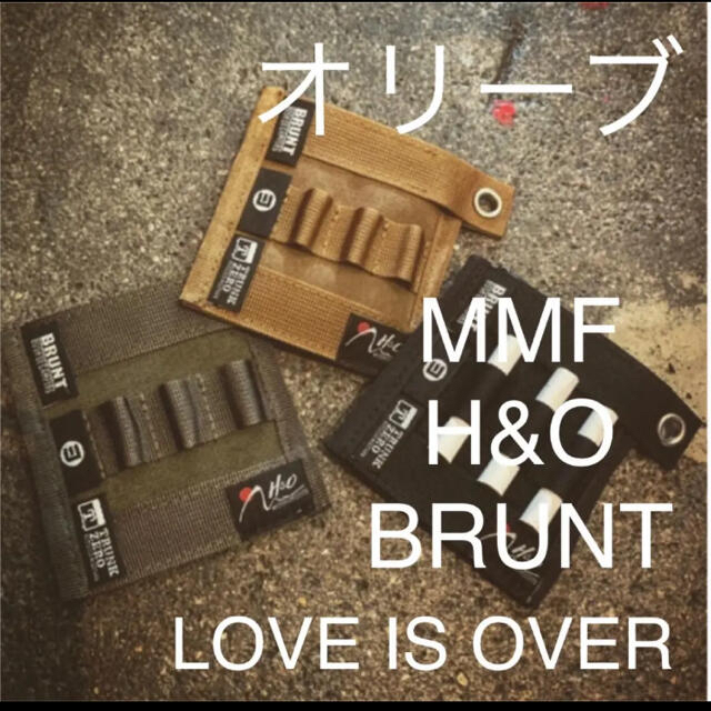 【新品】携帯灰皿ケース LOVE IS OVER ガレージブランドコラボ