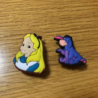 ディズニー(Disney)の【るる様専用】クロックス　ジビッツ　ディズニー(キャラクターグッズ)