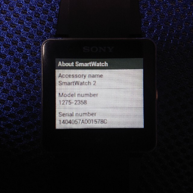 SONY(ソニー)のSONY smartwatch2 sw2 スマホ/家電/カメラのスマホアクセサリー(その他)の商品写真
