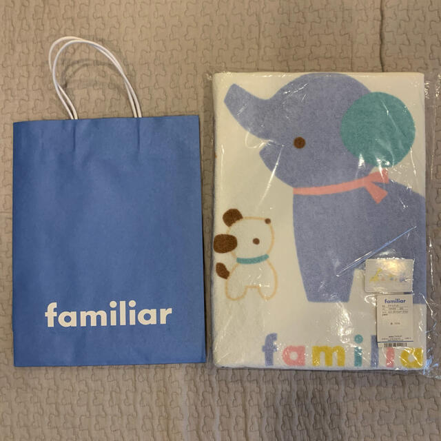 familiar(ファミリア)のfamiliar タオルケット キッズ/ベビー/マタニティの寝具/家具(タオルケット)の商品写真