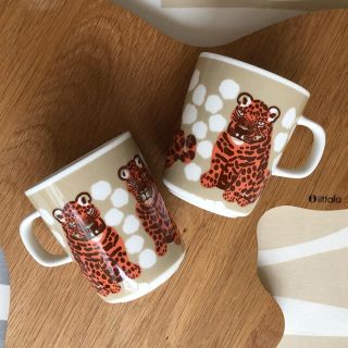 新品 2個 marimekko Kaksoset カクソセット マグカップ