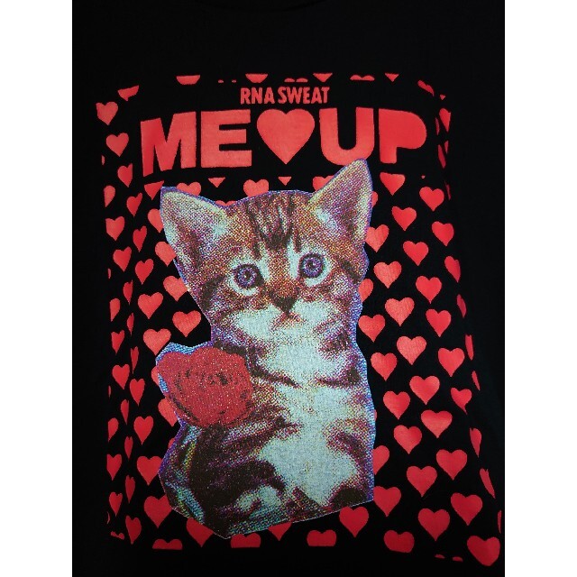 RNA(アールエヌエー)の未使用 RNAsweat 仔猫 子猫 キティープリント半袖Ｔシャツ MEUP レディースのトップス(Tシャツ(半袖/袖なし))の商品写真