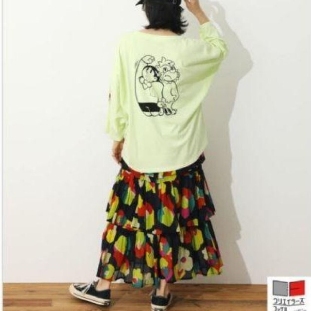 RODEO CROWNS WIDE BOWL(ロデオクラウンズワイドボウル)のロデオクラウンズＴシャツ レディースのトップス(Tシャツ(長袖/七分))の商品写真