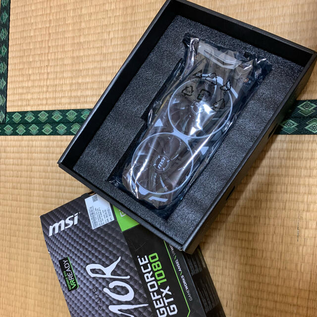 【美品】MSI GeForce GTX 1080 ARMOR 8G OC