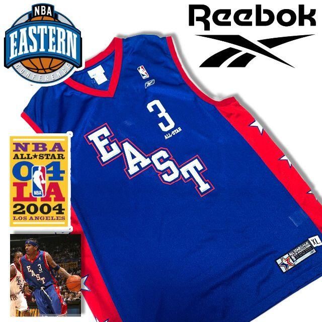 00s リーボック NBA オールスター アイバーソン ゲームシャツ XL | フリマアプリ ラクマ