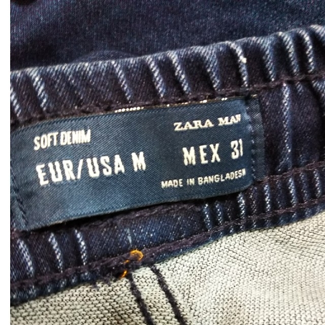 ZARA(ザラ)のZARA MAN SOFT STRETCH Denim jeansショートパンツ メンズのパンツ(ショートパンツ)の商品写真