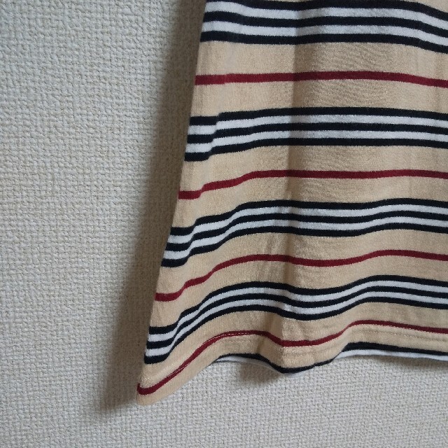 BURBERRY(バーバリー)の専用 バーバリー  　130  BURBERRY ボーダー キッズ  女の子 キッズ/ベビー/マタニティのキッズ服女の子用(90cm~)(ワンピース)の商品写真