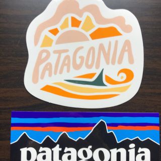 パタゴニア(patagonia)の★補強あり発送★新品未使用　パタゴニア　ステッカー2枚セット(その他)