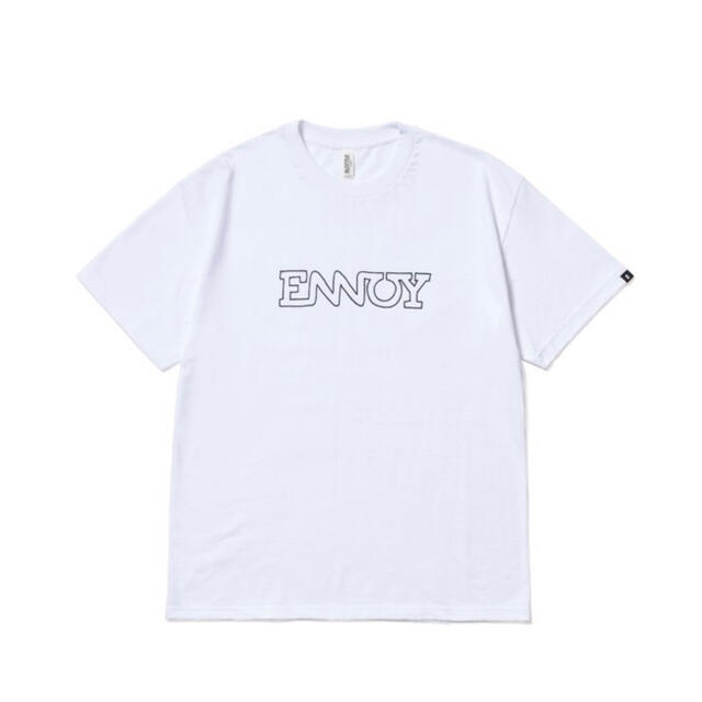 ennoy Electric Logo T-Shirts (WHITE)  L