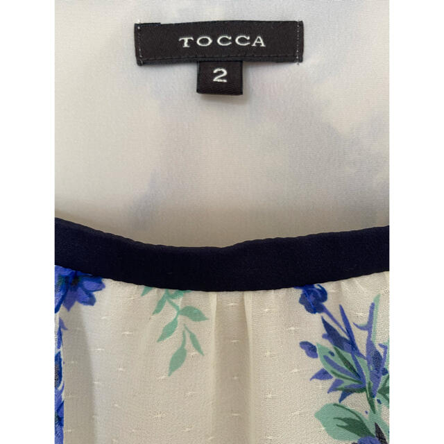 TOCCA(トッカ)のTOCCA ノースリーブワンピース　サイズ2 花柄 レディースのワンピース(ひざ丈ワンピース)の商品写真