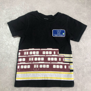 ブランシェス(Branshes)の阪急電車コラボTシャツ　黒色と白色の2枚(Tシャツ/カットソー)