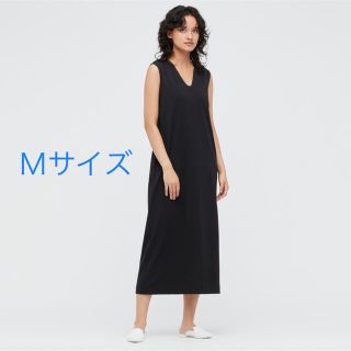 マメ(mame)のUNIQLO mamekurogouchi エアリズムコットンブラワンピース(ロングワンピース/マキシワンピース)