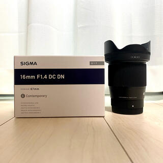 シグマ(SIGMA)の【中古】SIGMA 16F1.4 DC DN/SE E-mount(レンズ(単焦点))