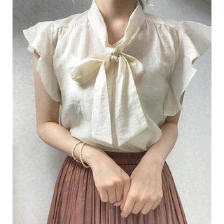 ロキエ(Lochie)のchiffons blouse(シャツ/ブラウス(半袖/袖なし))