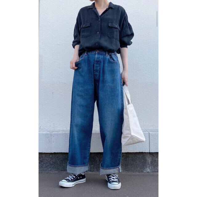 luxe 【chimala/チマラ】 DENIM BAGGY PANTS