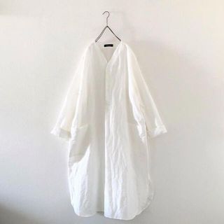 ネストローブ(nest Robe)のrehellinen base line long shirt(ロングワンピース/マキシワンピース)