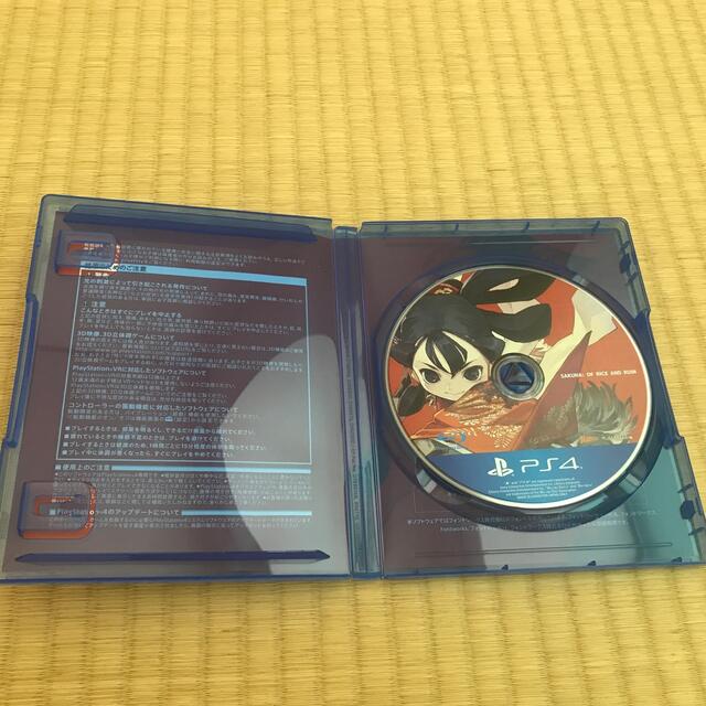 天穂のサクナヒメ PS4 エンタメ/ホビーのゲームソフト/ゲーム機本体(家庭用ゲームソフト)の商品写真
