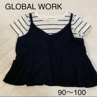 グローバルワーク(GLOBAL WORK)の[グローバルワーク] トップス 90-100(Tシャツ/カットソー)