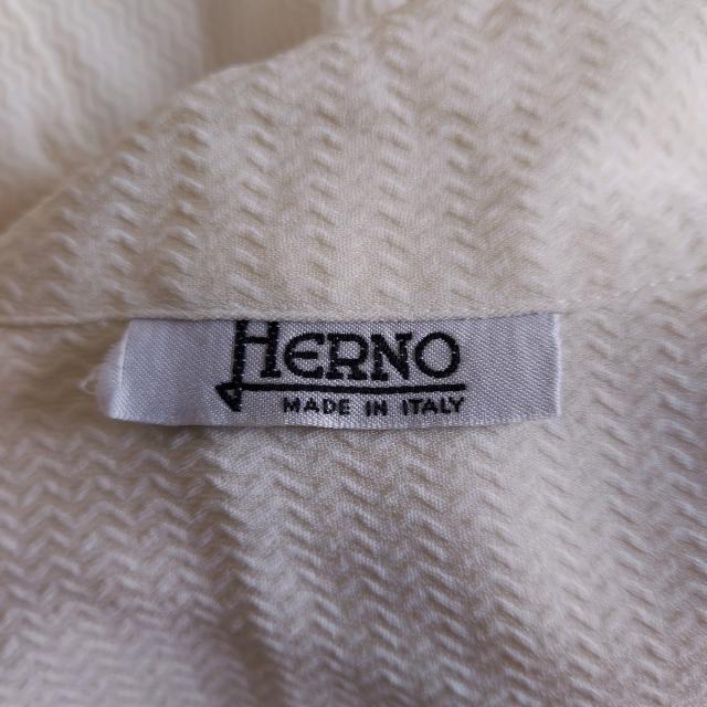 HERNO サイズ44 L -の通販 by ブランディア｜ヘルノならラクマ - ヘルノ 長袖シャツブラウス 正規品安い