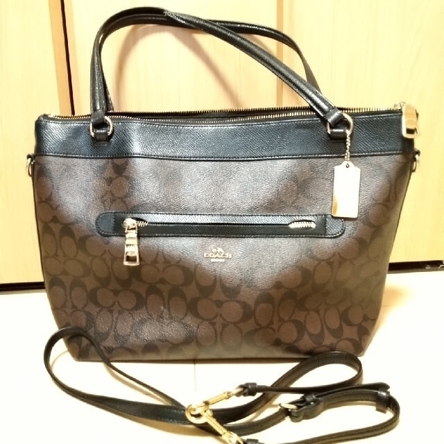 COACH(コーチ)の☆不二子様専用☆【COACH】バッグ ２wayトートバッグ ☆最終処分価格☆ レディースのバッグ(トートバッグ)の商品写真