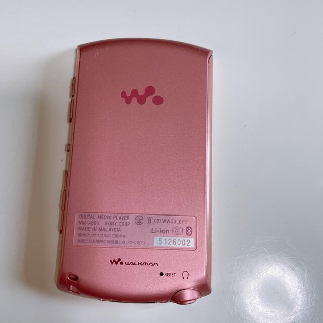 WALKMAN(ウォークマン)のWALKMAN スマホ/家電/カメラのオーディオ機器(ポータブルプレーヤー)の商品写真