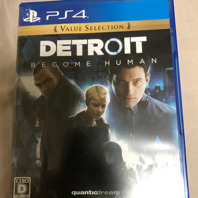 PlayStation4(プレイステーション4)の【PS4】DETROIT:BECOME HUMAN デトロイト ビカムヒューマン エンタメ/ホビーのゲームソフト/ゲーム機本体(家庭用ゲームソフト)の商品写真