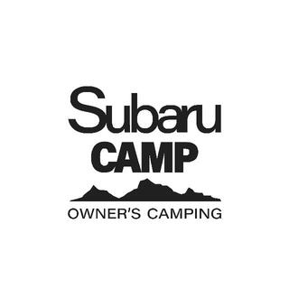 スバル(スバル)のSUBARU CAMP Black Sticker【黒】(その他)